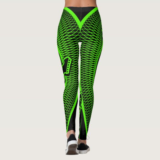 Pijnster-merk All-Over-Print Leggings (Achterkant)