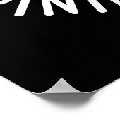 Pijnstokpaardje voor je grappige anananas poster (Hoek)