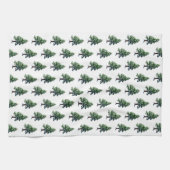 Pijnstructuur met sneeuwspatroon voor Waterverf Theedoek (Horizontaal)