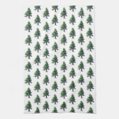 Pijnstructuur met sneeuwspatroon voor Waterverf Theedoek (Verticaal)