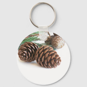 Pijntakjes en -kegels sleutelhanger