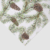 Pijntakken en -keien Kerstmis, nieuwjaar Tissuepapier (Detail)