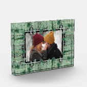 Pijntakken op zwart fotoblokken (Links)