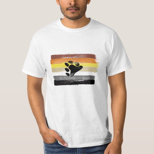 PIJNVLAG EN SYMBOOL VAN BEER T-SHIRT (Voorkant)