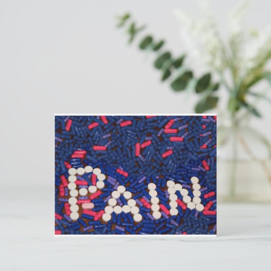 Pijnvullingen Briefkaart (Staand voorkant)