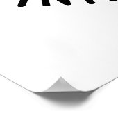 Pijnwerk voor jullie grappige anananas poster (Hoek)