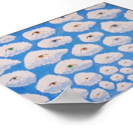 pijnwolken poster (Hoek)