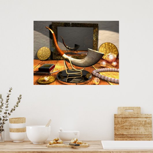 pijp poster (Keuken)