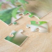 Pijpbloempages op vlinderstruik legpuzzel (Zijkant)