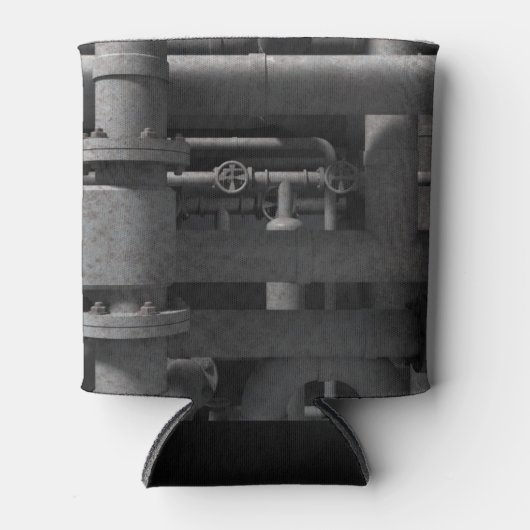 Pijpen en afsluiters Industrieel Blikjeskoeler (Voorkant)