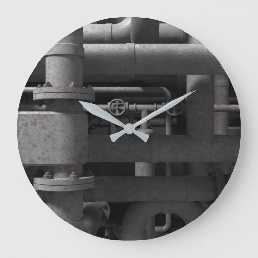 Pijpen en afsluiters Industrieel Grote Klok (Voorkant)