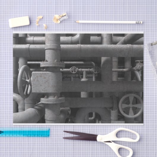 Pijpen en afsluiters tissuepapier (Craft)