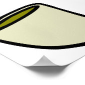 Pijpen en shamrock poster (Hoek)