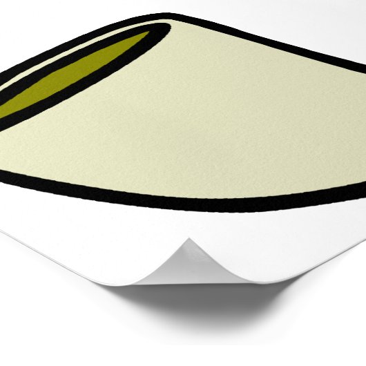 Pijpen en shamrock poster (Hoek)