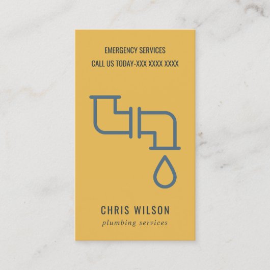 PIJPEN VAN DE DIENST VAN HET PIJPEN VAN HET AANTAL VISITEKAARTJE (Voorkant)