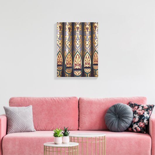 pijpen van geverfd orgaan canvas afdruk (Insitu (Woonkamer))