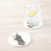 Pijper Zandsteen Onderzetter (Zijkant)