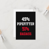 Pijpfitter Stoere Kaart (Voorkant / Achterkant in situ)