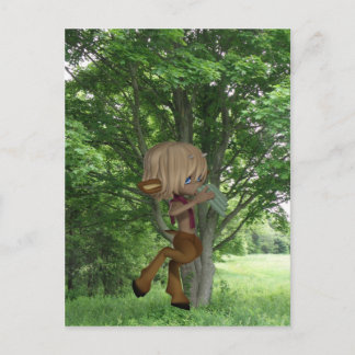 Pijpgeleider Briefkaart