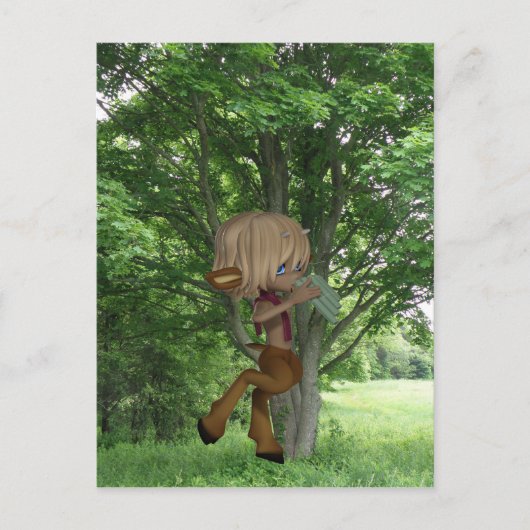 Pijpgeleider Briefkaart (Voorkant)