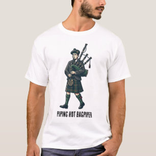 Pijpheet warme Dudelsakspeler T-shirt