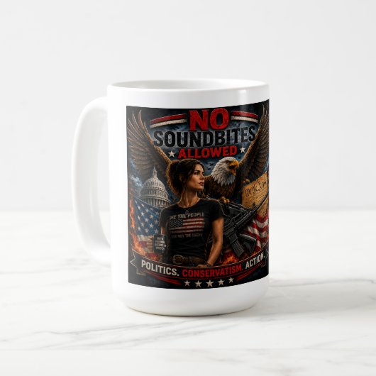 Pijpheetse Amerika! Koffiemok (Voorkant links)