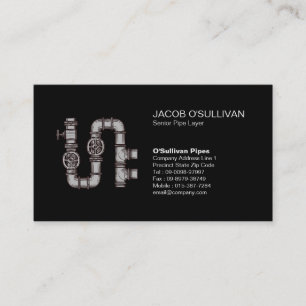 Pijplaagfitter loodgieterswerk visitekaartje