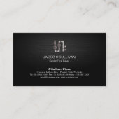 Pijplaagfitter loodgieterswerk visitekaartje (Voorkant)