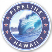 Pijpleiding, Hawaii Sticker (Voorkant)