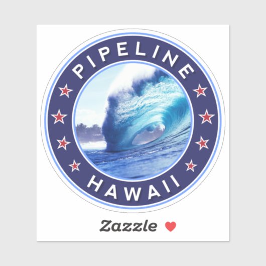 Pijpleiding, Hawaii Sticker (Vel)