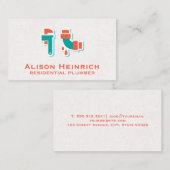 Pijpleiding | Lekpijp Visitekaartje (Voorkant / Achterkant)