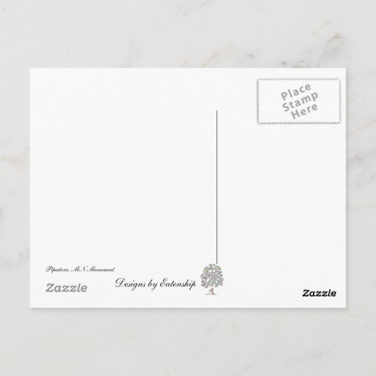 Pijpleiding, MN-Briefkaart Briefkaart (Achterkant)