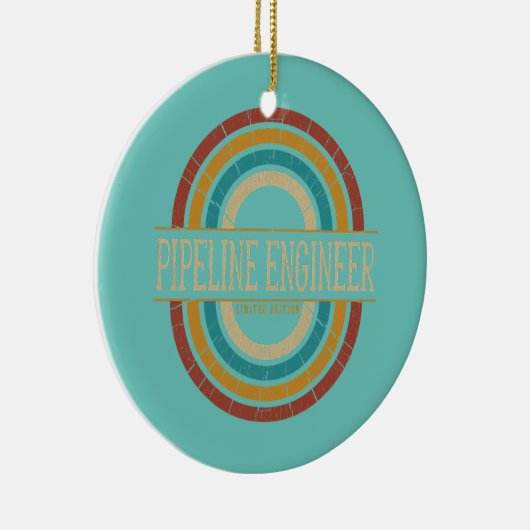 Pijpleiding retratie keramisch ornament (Rechts)