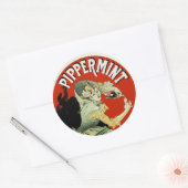 Pijpleiding Ronde Sticker (Envelop)