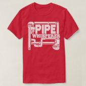 Pijpleiding Whisperer Plumber Pipefitter Gift T-shirt (Design voorkant)