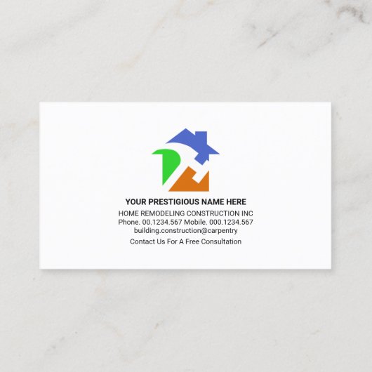 Pijpleiding Wood Layer Landscape Visitekaartje (Achterkant)