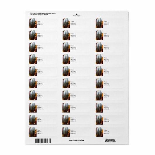 Pijpleidingen Etiket (Full Sheet)