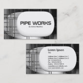 Pijpleidingen Visitekaartje (Voorkant / Achterkant)