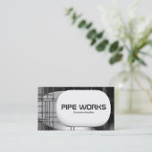 Pijpleidingen Visitekaartje (Staand voorkant)