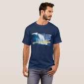 Pijpleidinggolven die grafisch zijn t-shirt (Voorkant volledig)
