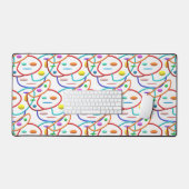 Pijpleidingspatroon kunst modern ziet er schoon sl bureaumat (Keyboard & Muis)