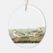 Pijpliefhebber, John Audubon Keramisch Ornament (Links)