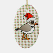 Pijploper Santa Keramisch Ornament (Rechts)