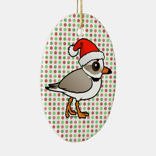 Pijploper Santa Keramisch Ornament (Rechts)