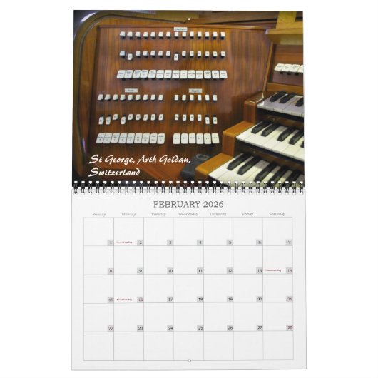 Pijporgaankalender Afsluiten #2 Kalender (Feb 2026)