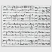 Pijporgaanmuziek Cadeaupapier (Vlak)