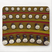 Pijporgaanstoppingen mousepad muismat (Voorkant)