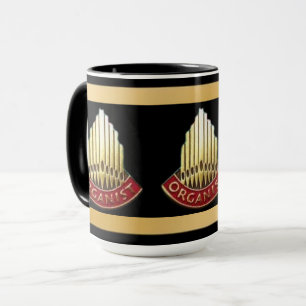 Pijporgel Front Organist Cadeau Mok
