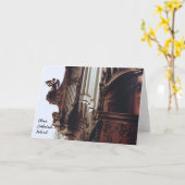 pijporgel in het Oliwa Cathedral wenskaart Kaart (Gele Bloem)