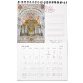 Pijporgels op hun plaats verticale kalender (Jan 2027)